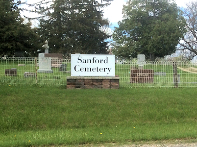 Sanford Cemetery Michigan